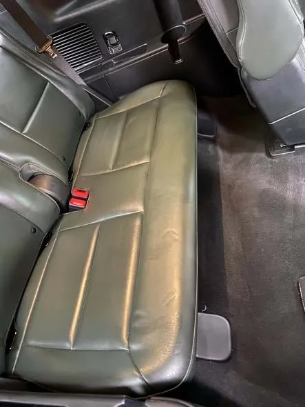 Rear seats of a vehicle
